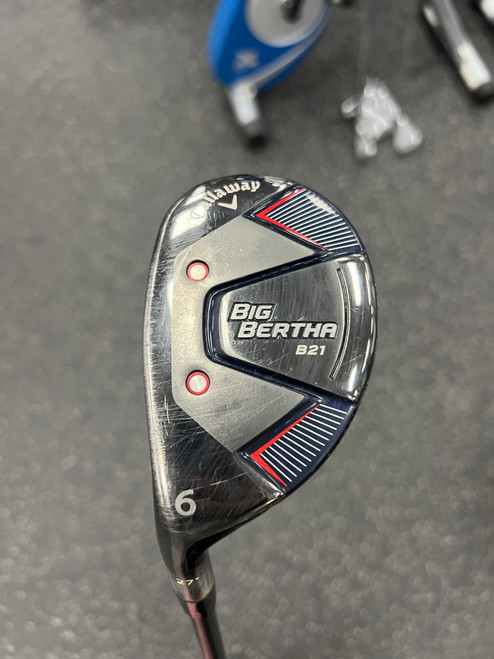 Vist Large View of Product Image Which is Used Callaway BIG BERTHA B21 Mens Hybrid Club LH 6 Hybrid