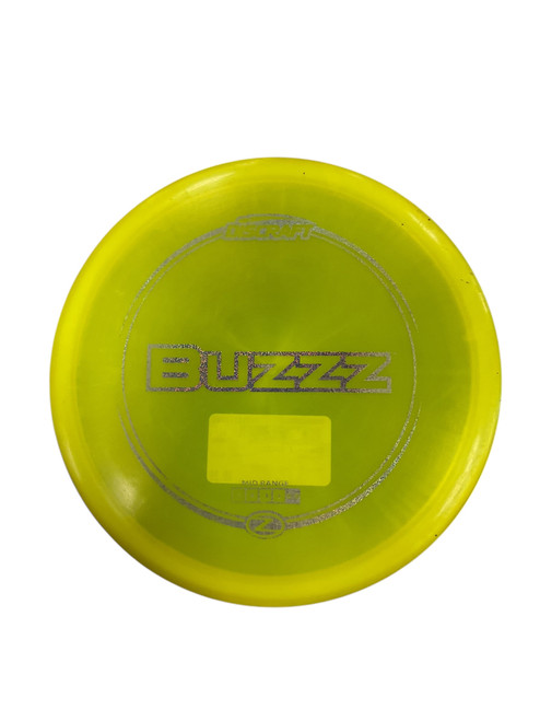 Vist Large View of Product Image Which is Used Discraft BUZZZ Disc Golf Mid Range Yellow