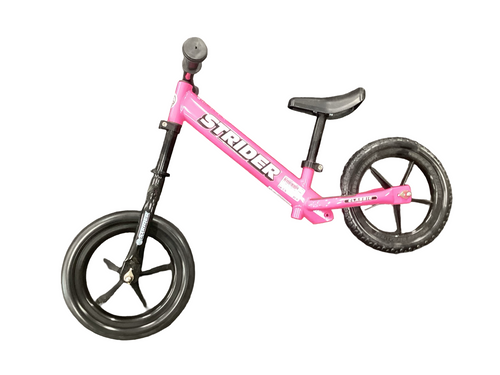 Vist Large View of Product Image Which is Used Strider STRIDER Comfort Bike Girls Pink 12"