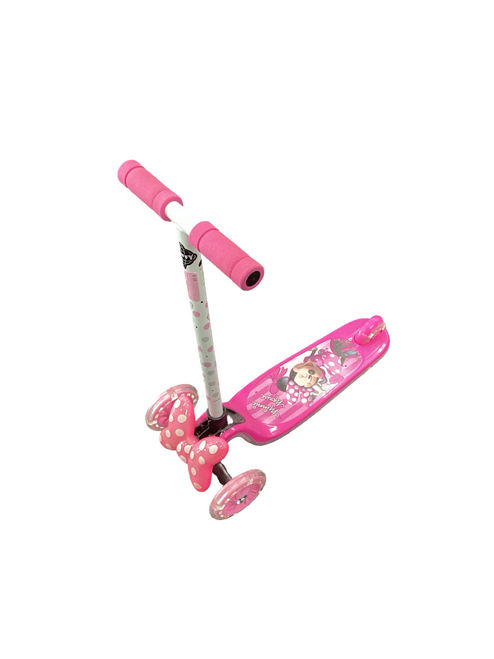 Vist Large View of Product Image Which is Used Huffy MINNIE POWER Scooter Pink