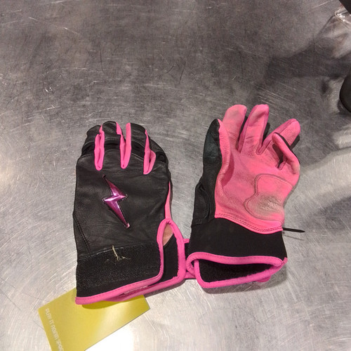 Vist Large View of Product Image Which is Used BB/SB Batting Gloves Purple LG