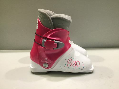 Vist Large View of Product Image Which is Used Tecno Pro G30 Girls DH Ski Boot Pink 215 MP - J03