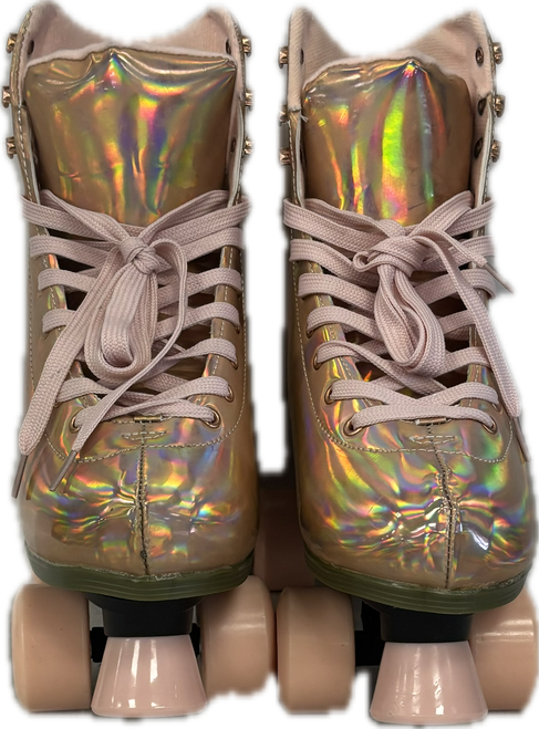 Vist Large View of Product Image Which is Used C AND C CALIFORNIA QUAD SKATES Senior Roller Quad Skates Pink Senior 11