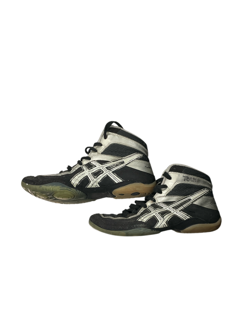 Vist Large View of Product Image Which is Used Asics Wrestling Shoes Black Senior 6.5