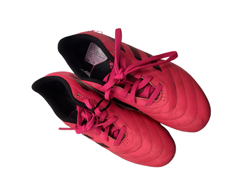 Vist Large View of Product Image Which is Used Adidas ADIDAS Soccer Cleats Pink Junior 03