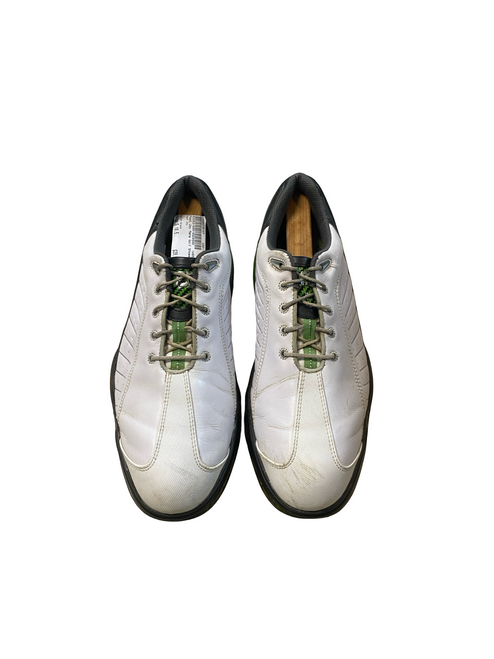 Vist Large View of Product Image Which is Used Foot Joy Mens Golf Shoes Black Senior 10.5