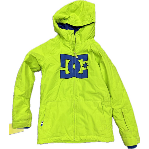 Vist Large View of Product Image Which is Used DC Shoes Outerwear Heavy Jacket Y Neon Green S/M