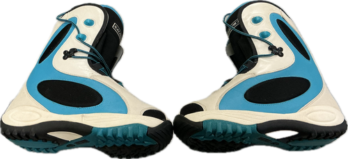 Vist Large View of Product Image Which is Used Salomon MYRAID Womens Snowboard Boots White Senior 9.5