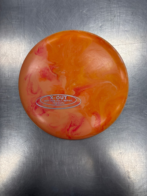 Vist Large View of Product Image Which is Used Gateway MAGIC X-OUT Disc Golf Putter Orange