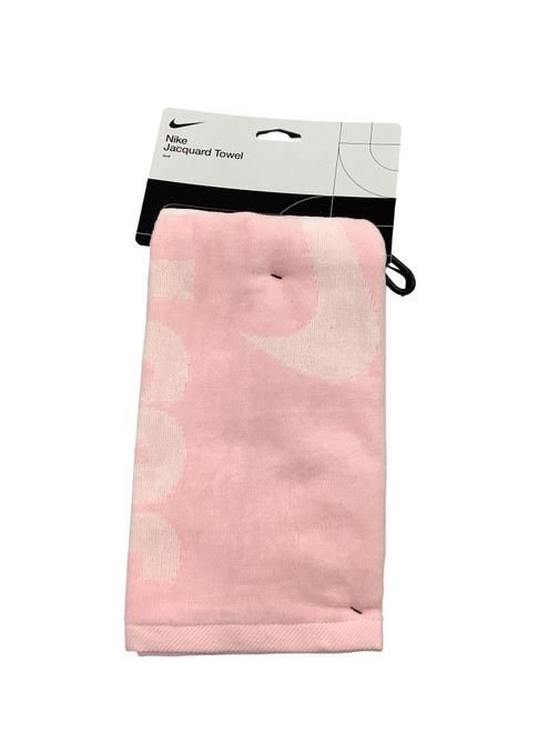 Vist Large View of Product Image Which is New NIKE GOLF TOWEL PINK