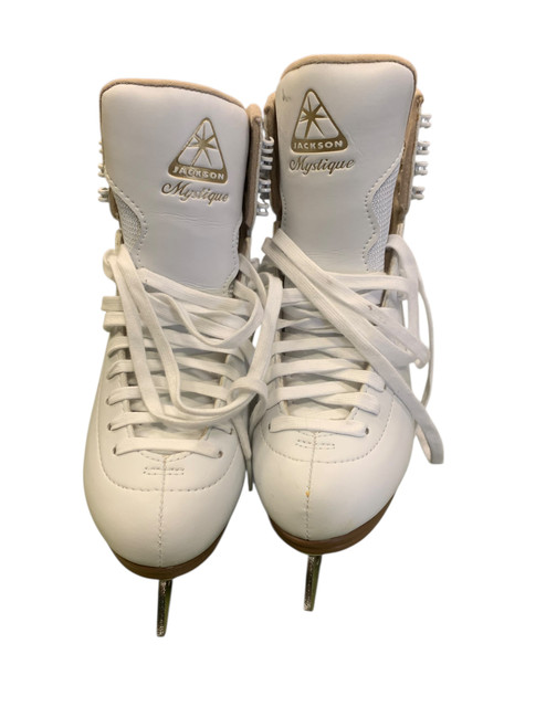 Vist Large View of Product Image Which is Used Jackson MYSTIQUE Girls Figure Skate White Junior 05.5
