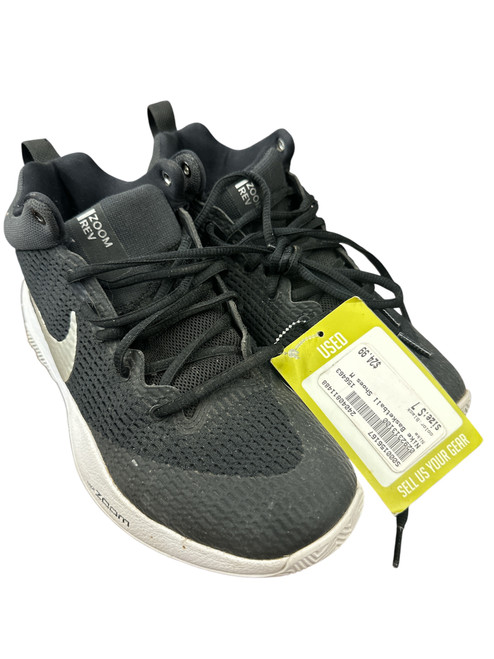 Vist Large View of Product Image Which is Used Nike Basketball Shoes M Black Senior 7