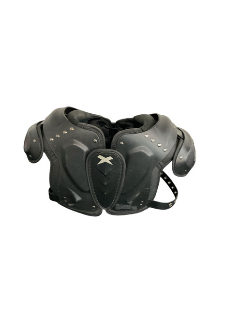 Vist Large View of Product Image Which is Used Xenith FLY FB Shoulder Pads Black SM