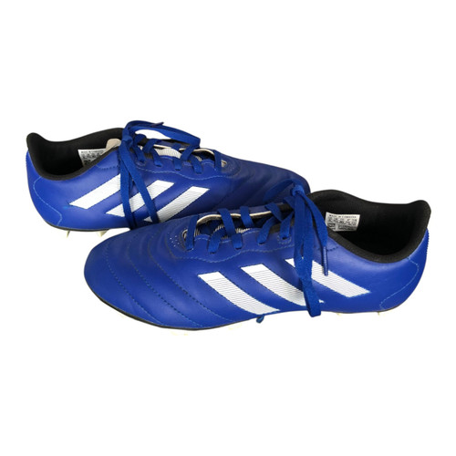 Vist Large View of Product Image Which is Used Adidas Soccer Cleats Royal Blue Junior 06