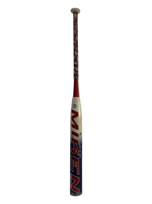 Vist Large View of Product Image Which is Used Miken FREAK USA BB/SB Slowpitch Bat 34"