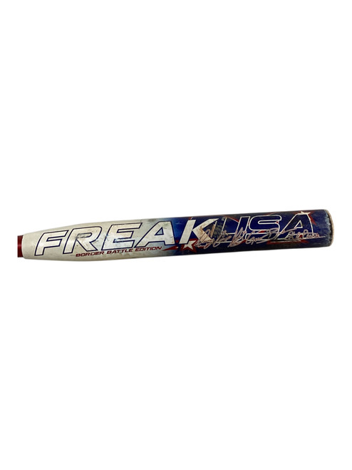 Vist Large View of Product Image Which is Used Miken FREAK USA BB/SB Slowpitch Bat 34"