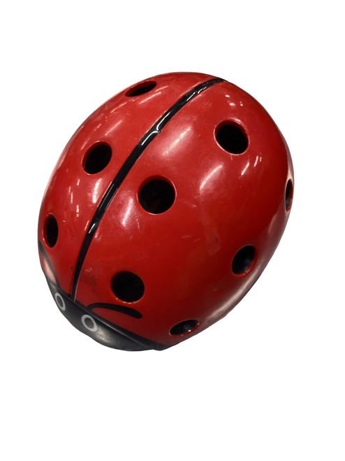 Vist Large View of Product Image Which is Used LADYBUG HELMET Bike Helmet Red MD