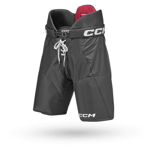 Vist Large View of Product Image Which is CCM Next Junior Hockey Breezers Pants, Black/Red