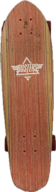 Vist Large View of Product Image Which is Used DUSTERS FLASHBACK CRUISER SKATEBOARD Complete Skateboard Natural 8 1/4"