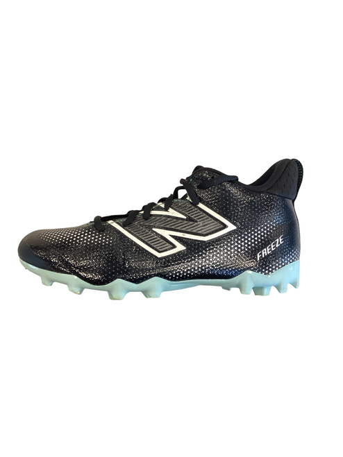 Vist Large View of Product Image Which is Used New Balance LAX Cleats Boys Black Youth 06.0