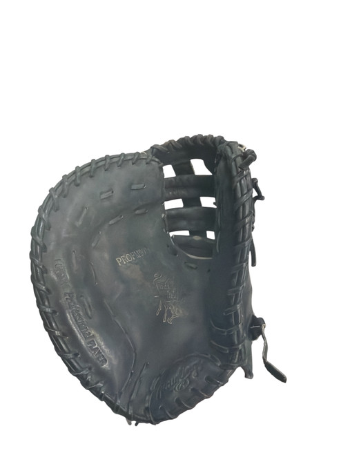 Vist Large View of Product Image Which is Used Rawlings HEART OF THE HIDE BB/SB First Base LH Throw Black 13"