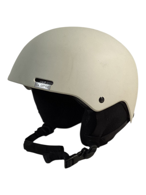 Vist Large View of Product Image Which is Used Salomon SPELL Snowsport Helmet Youth White SM