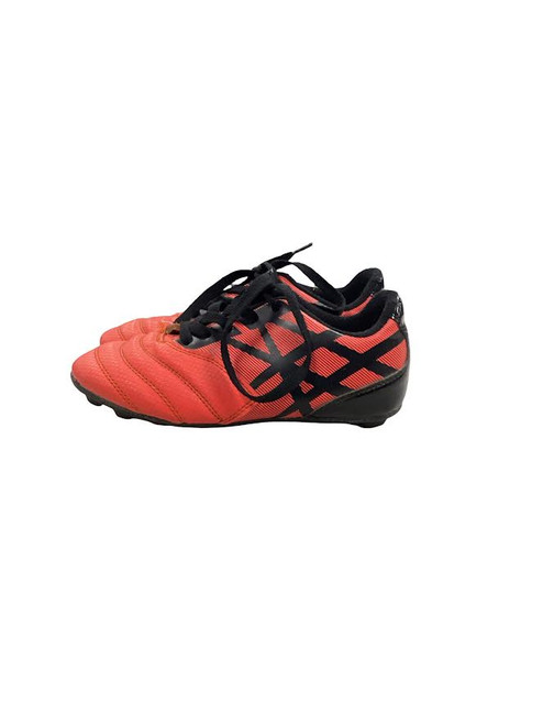 Vist Large View of Product Image Which is Used Athletic Works Soccer Cleats Orange Junior 01