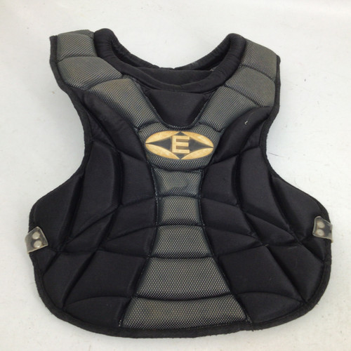 Vist Large View of Product Image Which is Used Easton ZERO SHOCK INT 12-15 CHEST PROTECTOR Catchers Chest Protector Black Intermed