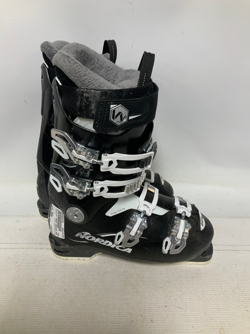 Vist Large View of Product Image Which is Used Nordica SPEED MACHINE 65W Womens DH Ski Boot Black 250 MP - M07 - W08
