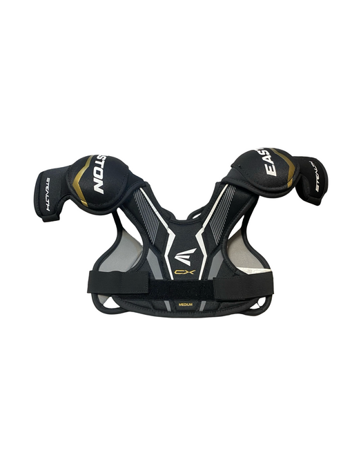 Vist Large View of Product Image Which is Used Easton CX STEALTH Youth Shoulder Pads MD