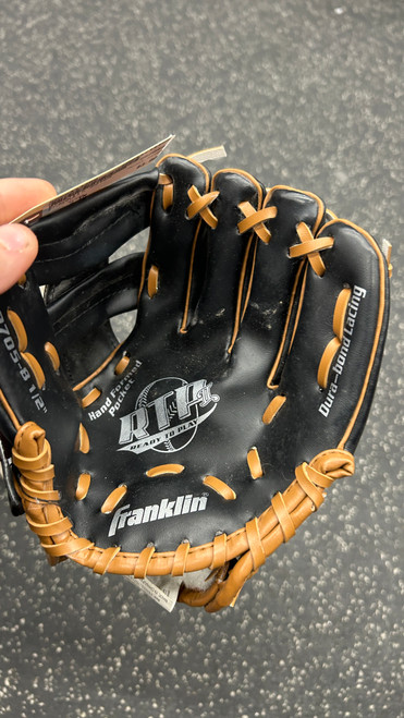 Vist Large View of Product Image Which is Used Franklin 22705 BB/SB Glove RH Throw Black 8"