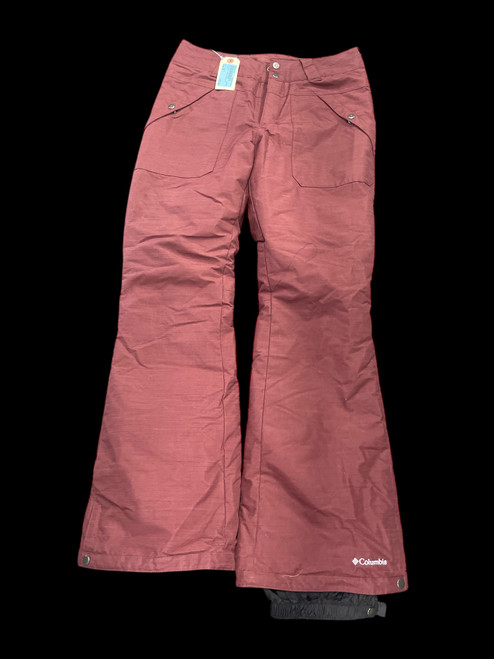 Vist Large View of Product Image Which is Used Columbia Snow Pants W Maroon SM