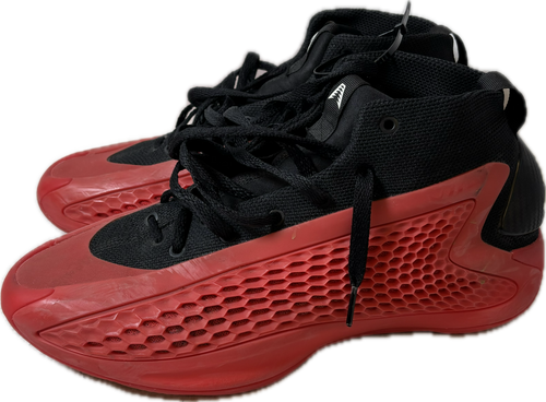 Vist Large View of Product Image Which is Used Adidas AE 1 Basketball Shoes Red And Black Senior 8.5