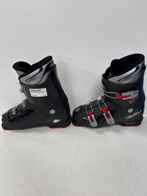Vist Large View of Product Image Which is Used Alpina J3 SPORT FIT Boys DH Ski Boot Black 255 MP - M07.5 - W08.5