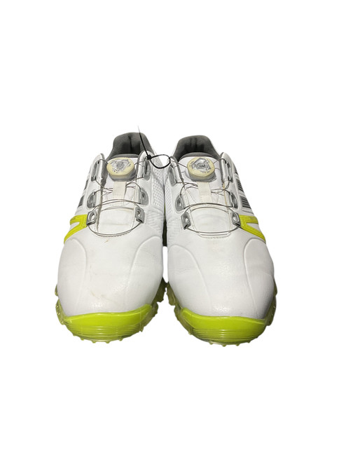 Vist Large View of Product Image Which is Used Adidas Mens Golf Shoes White Senior 10