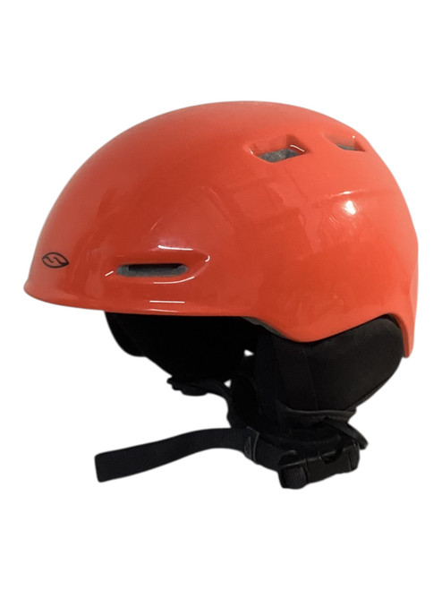 Vist Large View of Product Image Which is Used Snowsport Helmet Youth Orange MD