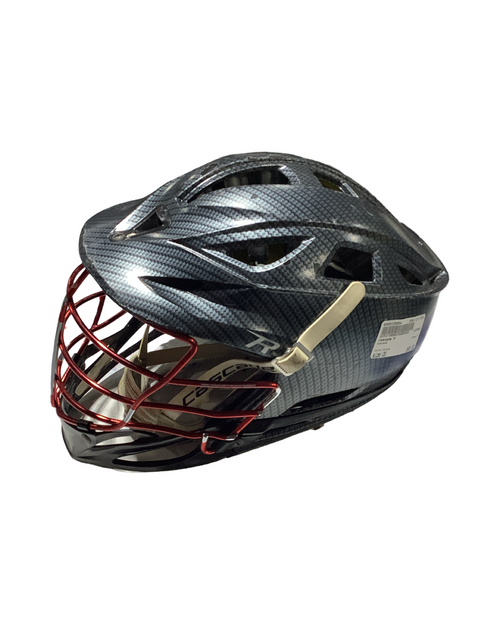 Vist Large View of Product Image Which is Used Cascade R Lacrosse Helmet Black One Size