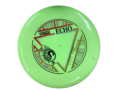 Vist Large View of Product Image Which is Used Streamline ECHO Disc Golf Mid Range Yellow