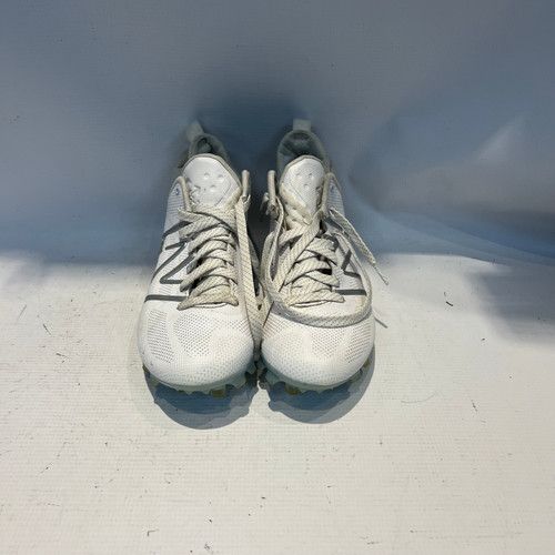 Vist Large View of Product Image Which is Used New Balance FREEZE LAX Cleats Mens White Senior 6.5