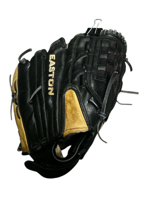 Vist Large View of Product Image Which is Used Easton EAS BB/SB Glove RH Throw None 12 1/2"