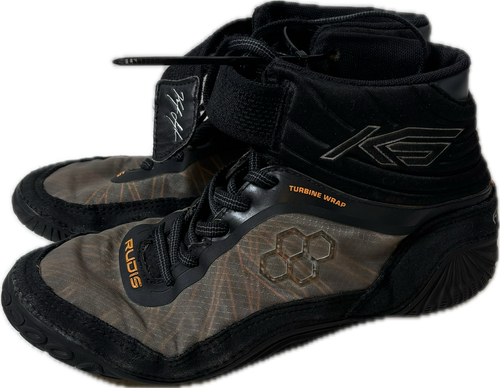 Vist Large View of Product Image Which is Used Rudis Wrestling Shoes Black Senior 6