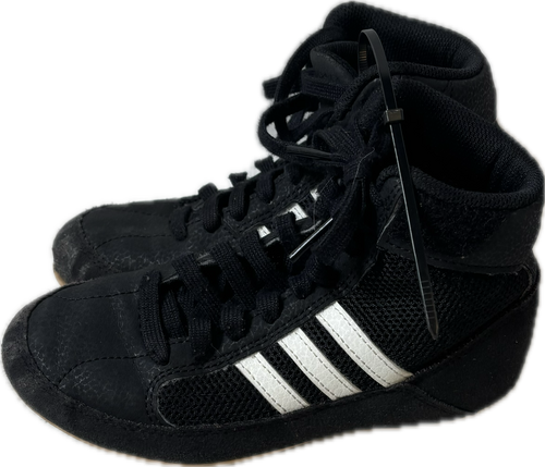 Vist Large View of Product Image Which is Used Asics Wrestling Shoes Black Youth 13.0