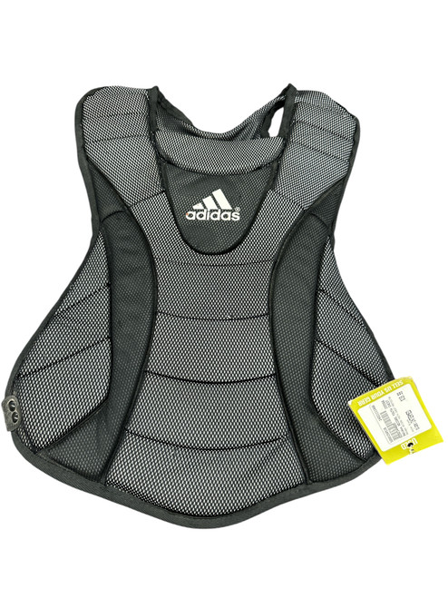 Vist Large View of Product Image Which is Used Adidas ADIDAS YOUTH CHEST PROTECTOR Catchers Chest Protector Black Intermed