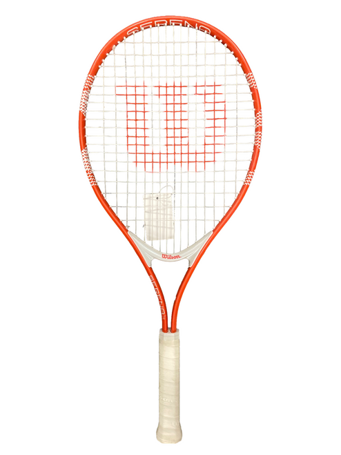 Vist Large View of Product Image Which is Used Wilson SERENA Junior Tennis Racquet Pink 25"
