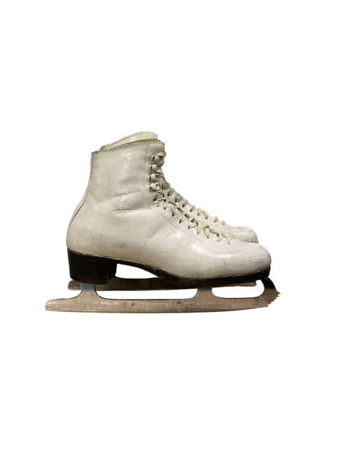 Vist Large View of Product Image Which is Used Riedell RIEDELL ROYAL WomensFigure Skate White Senior 5.5
