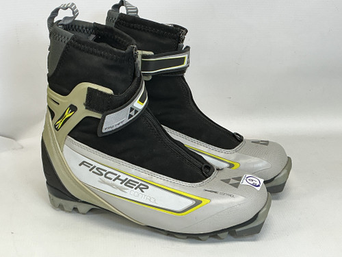 Vist Large View of Product Image Which is Used Fischer Womens NNN XC Ski Boots Grey M 08.5-09 / W 09-09.5