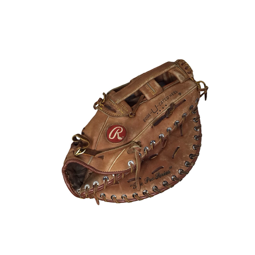 Vist Large View of Product Image Which is Used Rawlings RFM9 PRO BB/SB First Base RH Throw Brown 13"