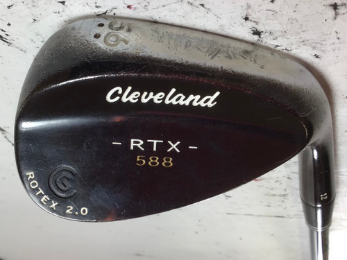 Vist Large View of Product Image Which is Used Cleveland RTX 588 ROTEX 2.0 Golf Wedge Mens RH 56 Degree