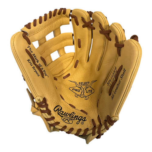 Vist Large View of Product Image Which is Used Rawlings SELECT PRO LITE BRYANT BB/SB Glove RH Throw None 11 1/2"