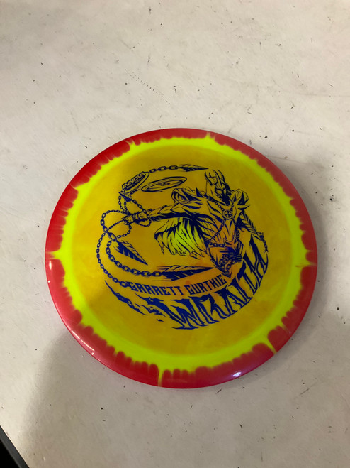 Vist Large View of Product Image Which is Used Innova GARRETT GUTHIE Disc Golf Driver Yellow